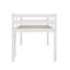 Lit mezzanine simple avec garde-corps et échelle-1817474380