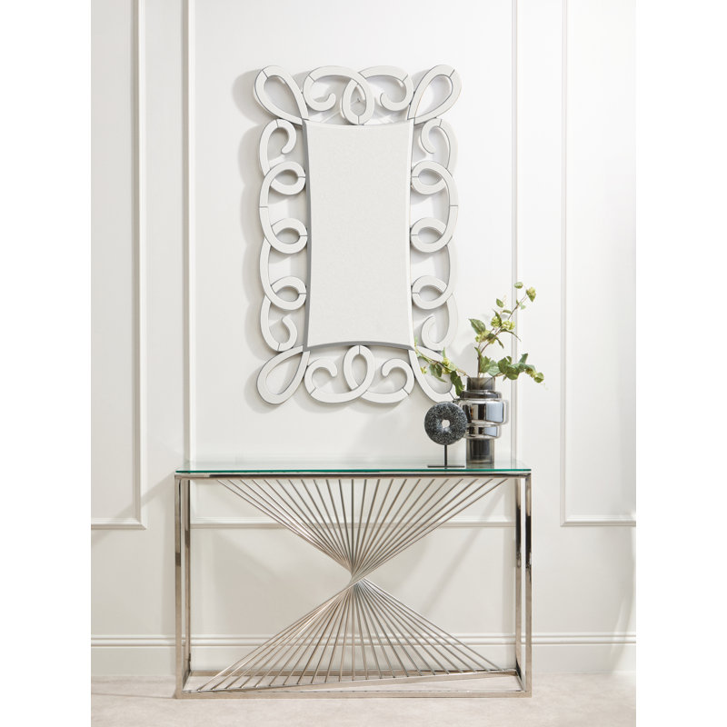 Giles Glass Flat Wall Mirror