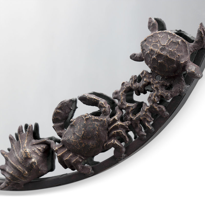 Miroir mural Seahorse and Sea Life