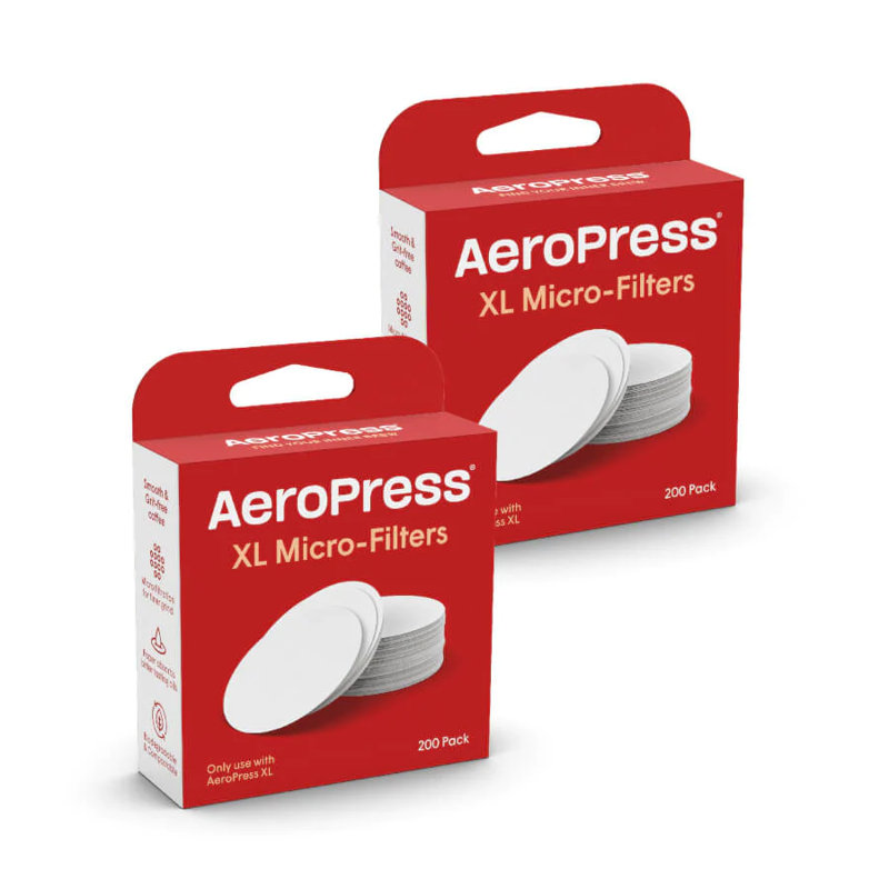 AeroPress XL White Paper Micro-Filters 200 Pack