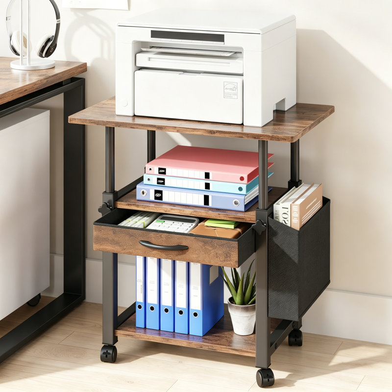 76cm H x 56cm W Printer Stand