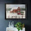 Christmas Farmyard, reproduction d'art sur toile encadrée-199771746-199771745