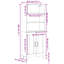 Danyale 69.5cm Wide Highboard-653677642