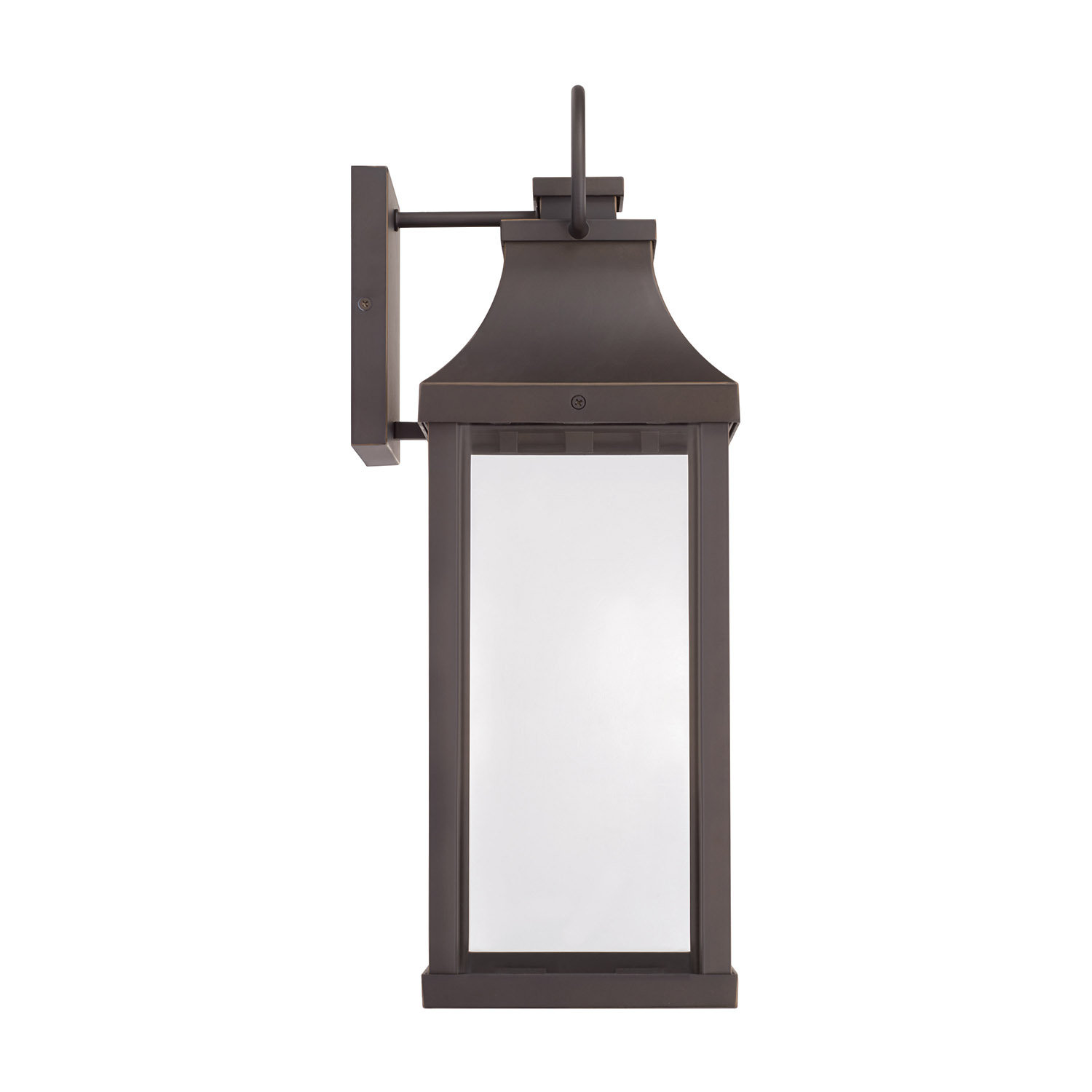 Parker Single Light Outdoor Wall Light, Oiled Bronze