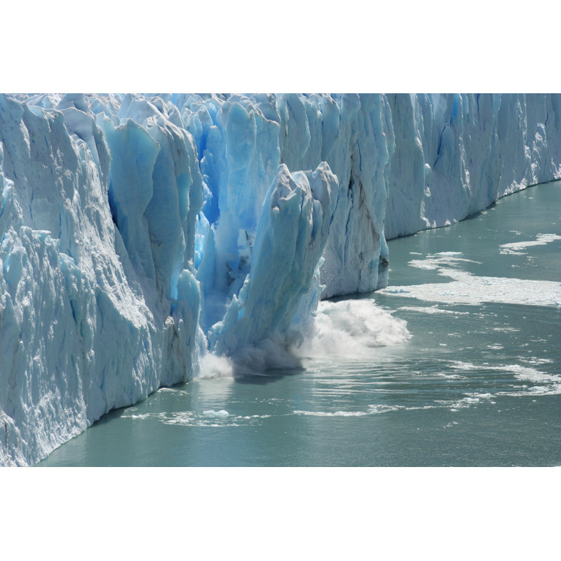 Melting Glacier - Wrapped Canvas Print, 20cm H x 30cm W x 3.8cm D