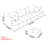Modern light luxury fabric sofa set