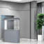 Aquarium aquarium semi-circulaire simple et moderne-106883928-106883933