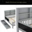 Lit plateforme en bois massif avec tiroirs et tablettes de rangement, amusant et peu encombrant-1901141789-1901141791