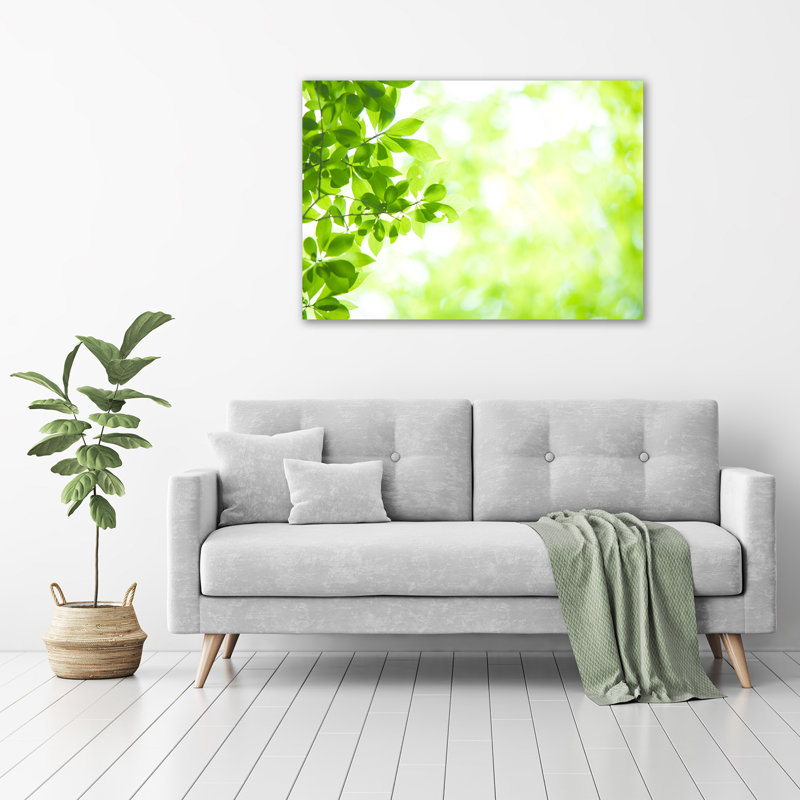 Leaves - Wrapped Canvas Print