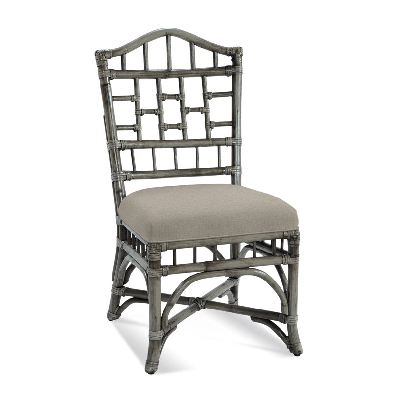 Chippendale Side Dining Chair, Greystone, Stone Crypton Performance; 0884-83