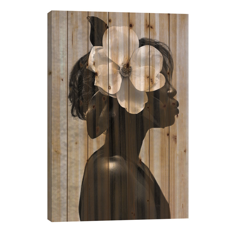 Magnolia par Gregory Prescott - impression sur bois sans cadre