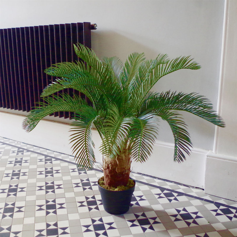 80cm Faux Palm Plant in Pot Liner