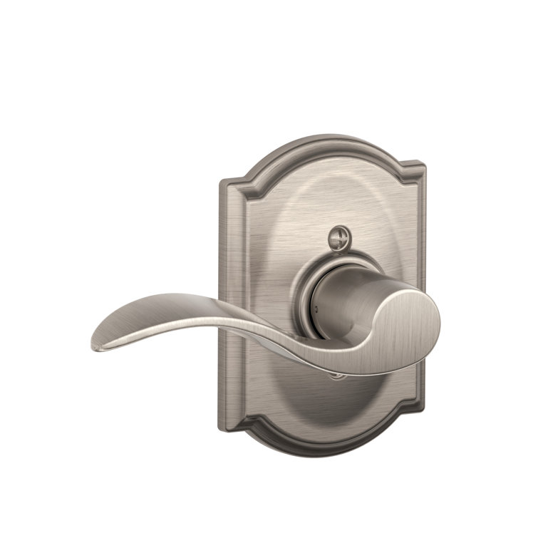 Accent Lever with Camelot Trim Non-Turning Lock