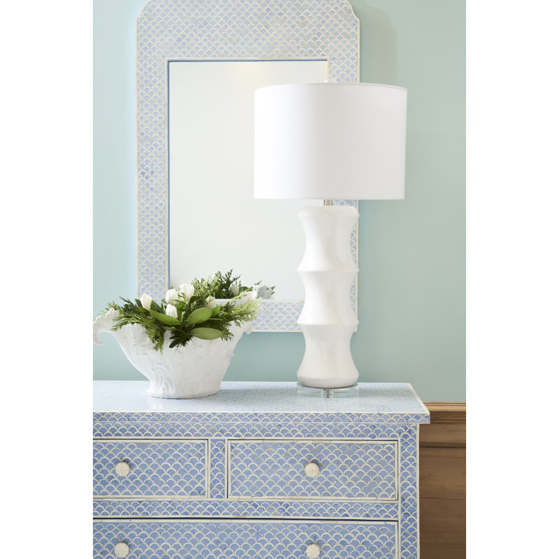 Crown Flat Beveled Wall Mirror