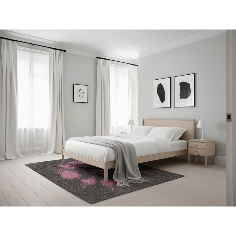 Tapis rose, Rectangle 5 pi x 7 pi