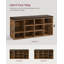Upholstered Bench with Shoe Storage-205029267-205029271