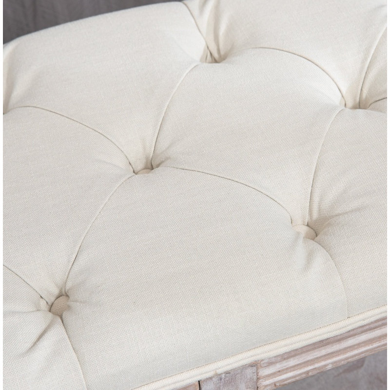 Fabric Upholstered Storage Bench