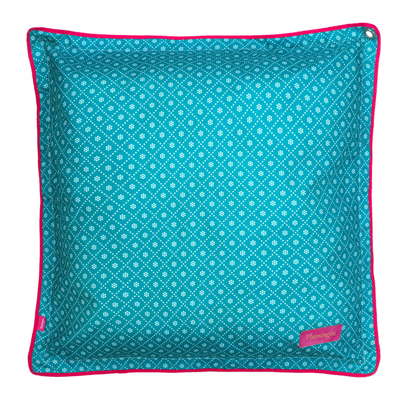 Indoor / Outdoor Geometric Square Cushion