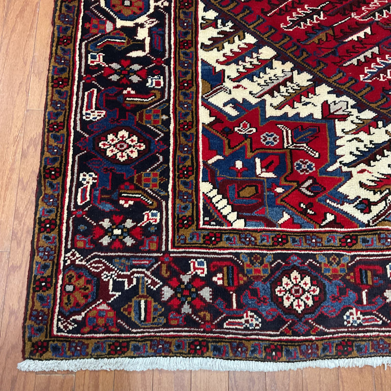 HERAT ORIENTAL Handmade Heriz Wool Rug