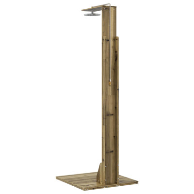 Outdoor Shower and Footwash Spout