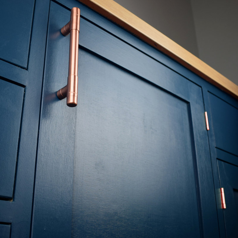 Copper Handle T-Shaped Pull