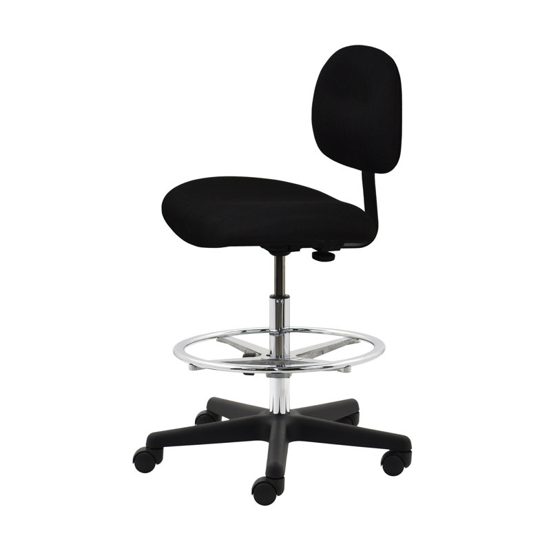 Cotty Drafting Chair, Black