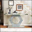 Miroir d'entrée hexagonal en cristal Sparkling
