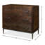 Bauhaus Solid Wood Storage Cabinet