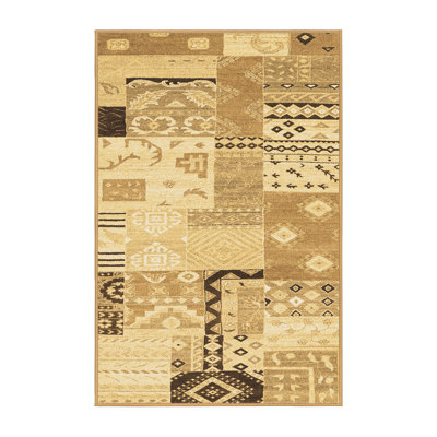 Washable Patchwork Indoor Rug