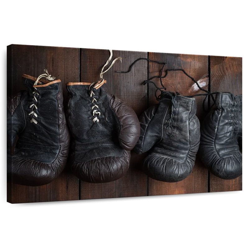 Sireci Dark Boxing Gloves, 32" H x 48" W