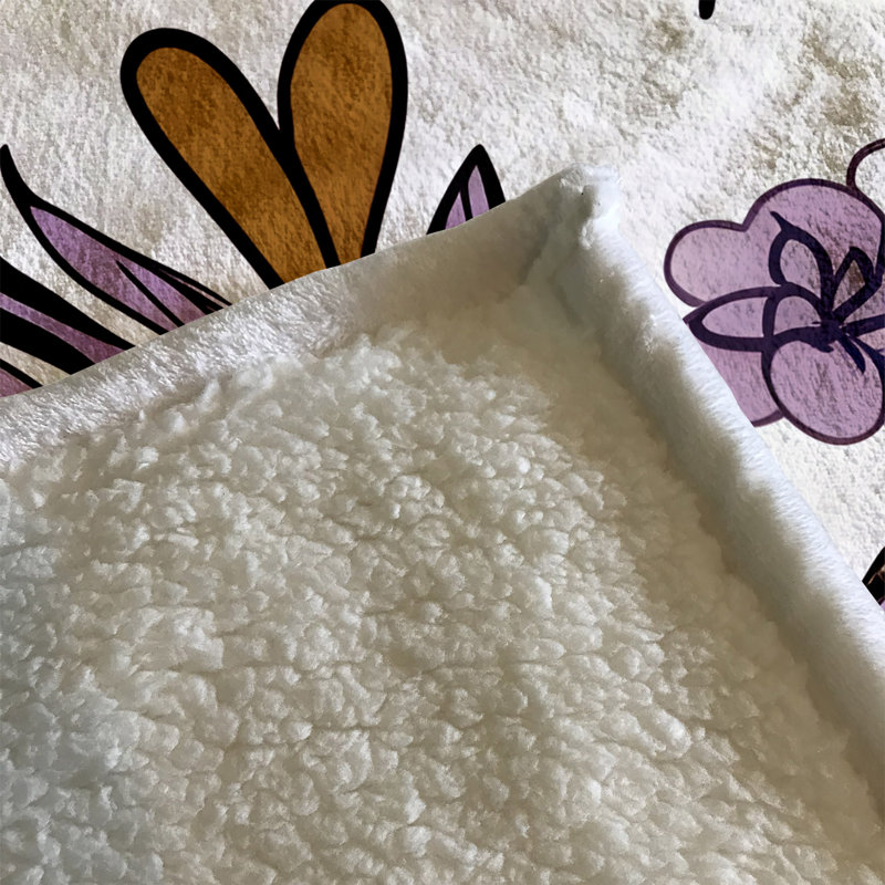 Throw Blanket, 51" W x 60" L