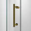 Porte de douche coulissante simple sans cadre de 46 à 49 po x H 76 po-85016945