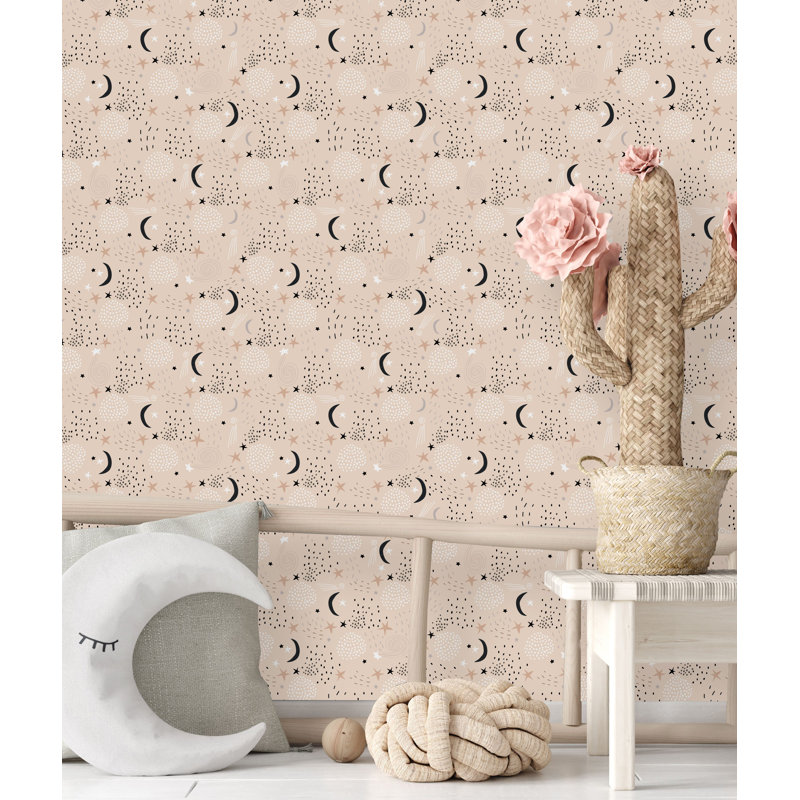 Panneau de papier peint Beliziare, L 18,75 po x L 25 po, Vinyle