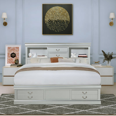 Cavender Queen Storage Bed with 5-drawer