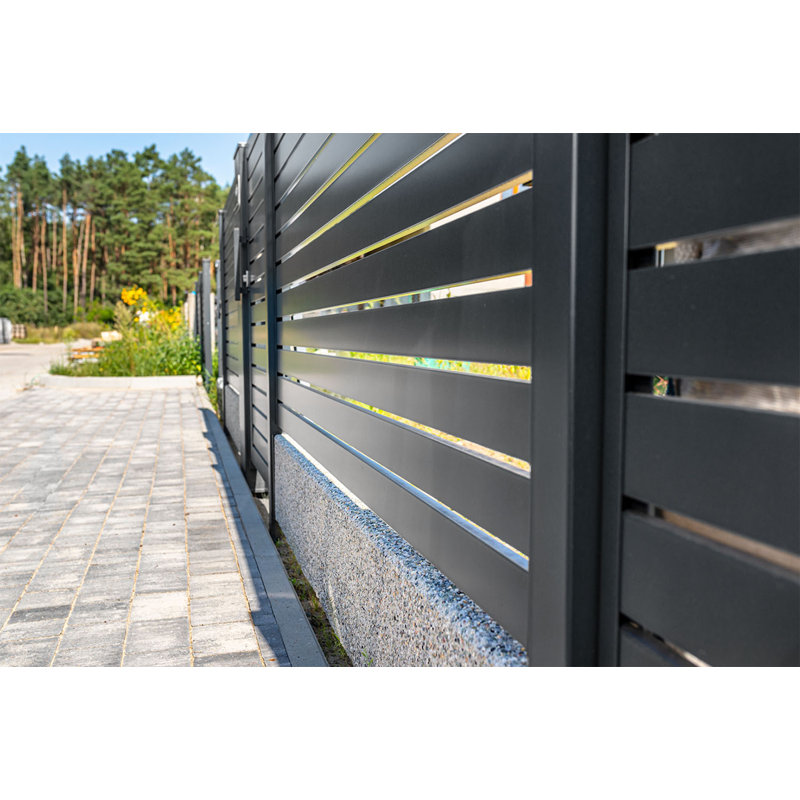 49.02cm H x 49.02cm W Black Vinyl Fencing Kits