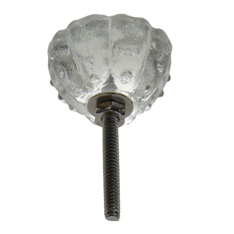 Nicola Spring - Glass Cabinet Knobs - Flower