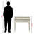 Dwain Solid Wood with Four Drawers and One Shelf Writing Desk, 37.8'' H X 39.25'' W X 19.6'' D