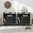 Gheorghe Solid Wood 2-Drawer Nightstands-55675007