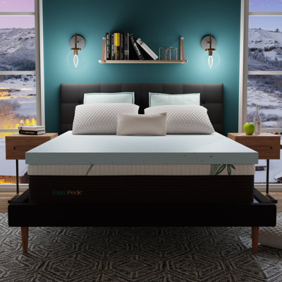 Zenwave 2"" Memory Foam Topper -  Ergo-Pedic, T2CBD-F75