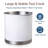 Stainless Steel Round Utensil Crock-2092013948-2035762239