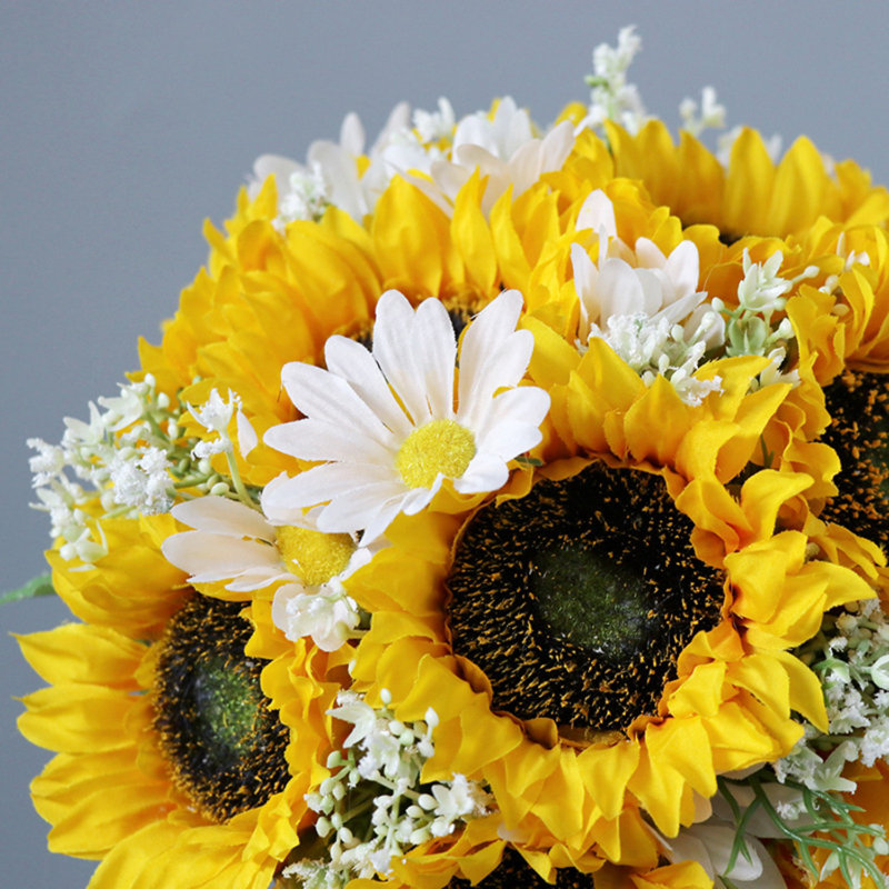 Bouquet de tournesol artificiel
