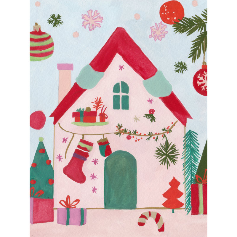 Tauno Merry Nest I by Melissa Wang - Wrapped Canvas Print, 46 cm H x 30 cm W