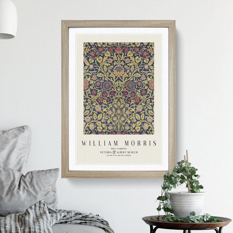 Violet and Columbine Vol.2 by William Morris - Picture Frame Art Prints