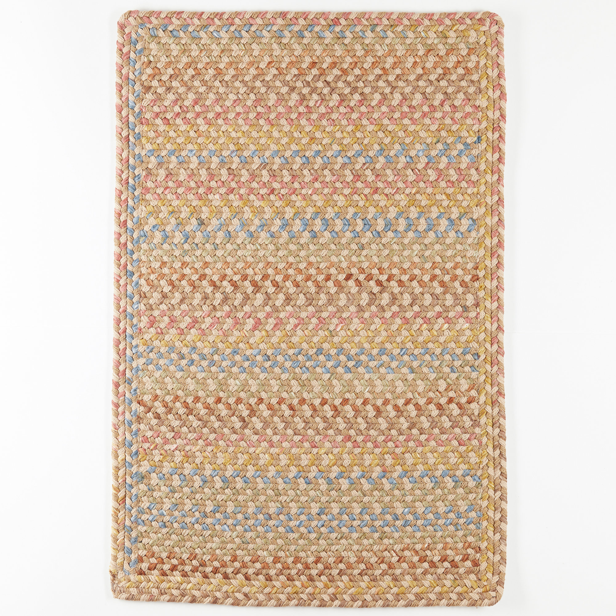 World Menagerie Angelinea Handmade Khaki Indoor/Outdoor Rug | Wayfair