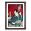 Man Bebeath the Tree by Toyohara Kunichika - Framed Print-55617558-55617557