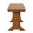 Fortville 78" Solid Wood Oak Finish Top Dining Set With Spindle Back Chairs - 6-Piece, Antique Sage Base Table, Oak Finish Base Chairs And Bench-605803903-605803899
