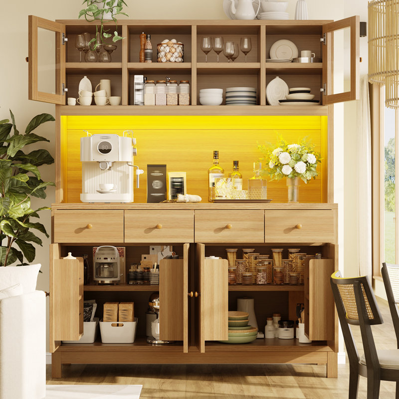 140 cm W Display Cabinet with Lighting