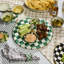 Emerald Check Cheese Course