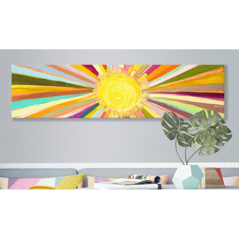 «Little Sunshine», impression sur toile tendue