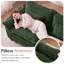 Canapé modulaire de 118 po avec rangement, canapé U Cloud Comfy avec repose-pieds et coussins décoratifs, canapé-lit modulaire en chenille pour salon, chambre à coucher-1000015696